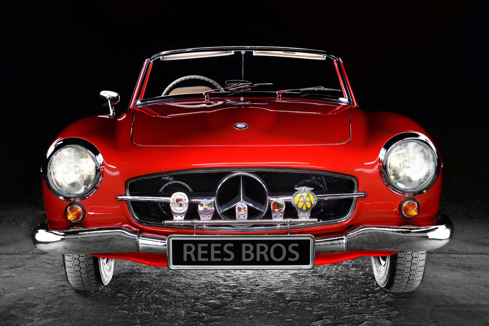 Mercedes 190SL - Click to view restoration