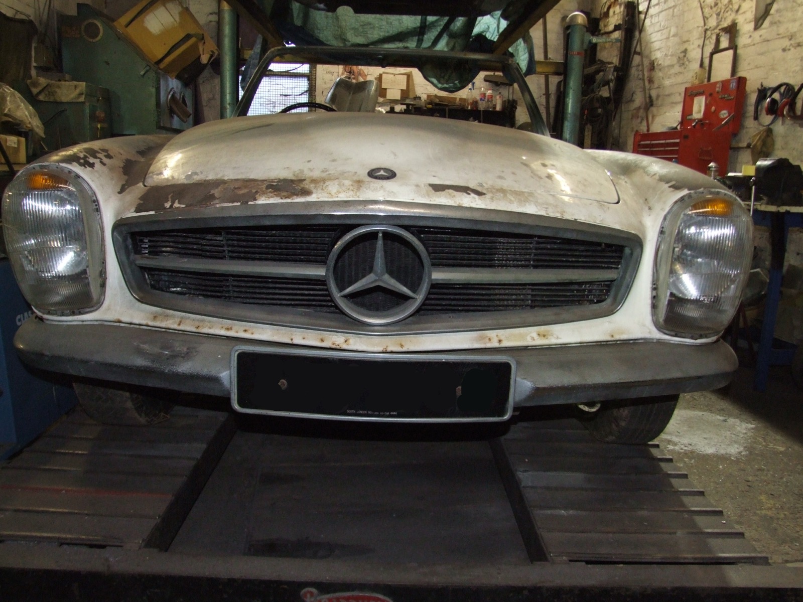 Mercedes 280SL California - Click to view restoration