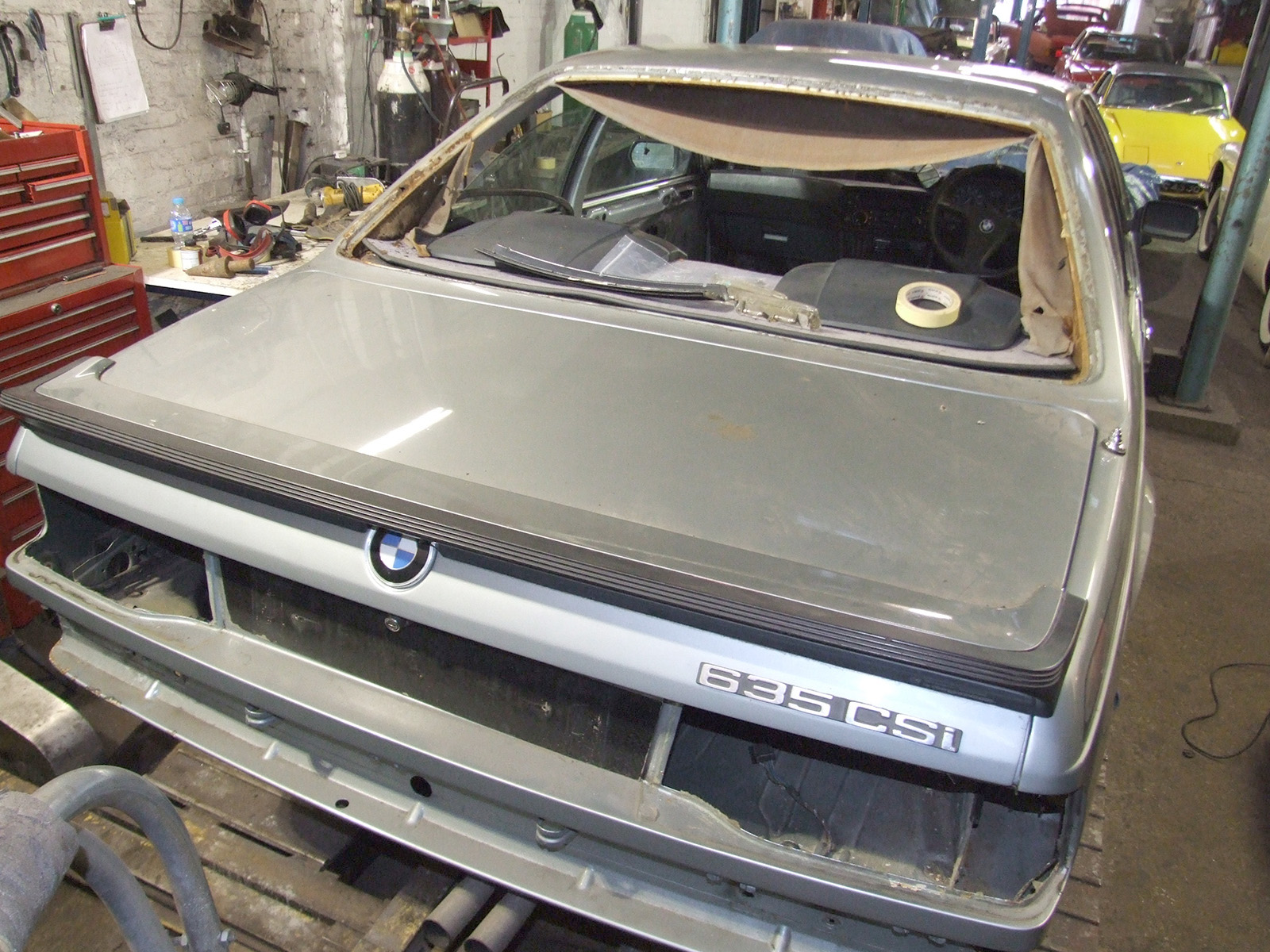 1981 BMW 635CSi - Step 1
