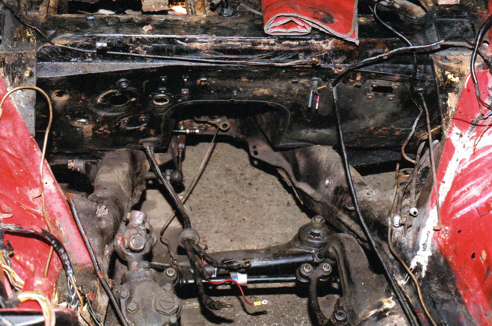 1961 Mercedes 190SL - Step 1