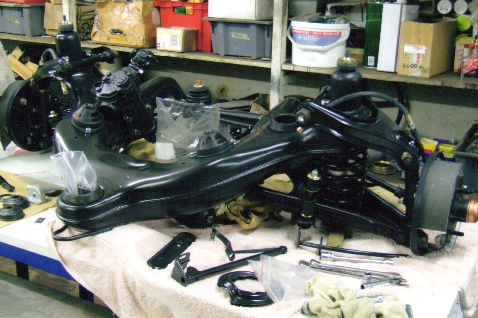 1961 Mercedes 190SL - Step 11