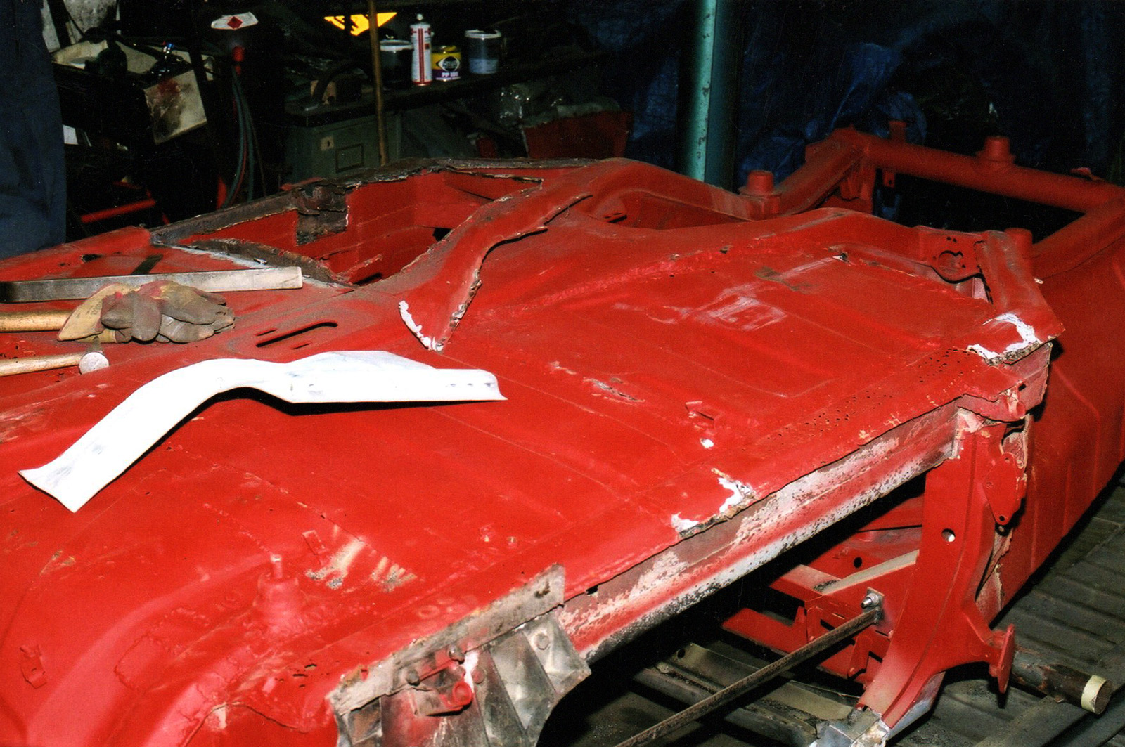 1961 Mercedes 190SL - Step 2