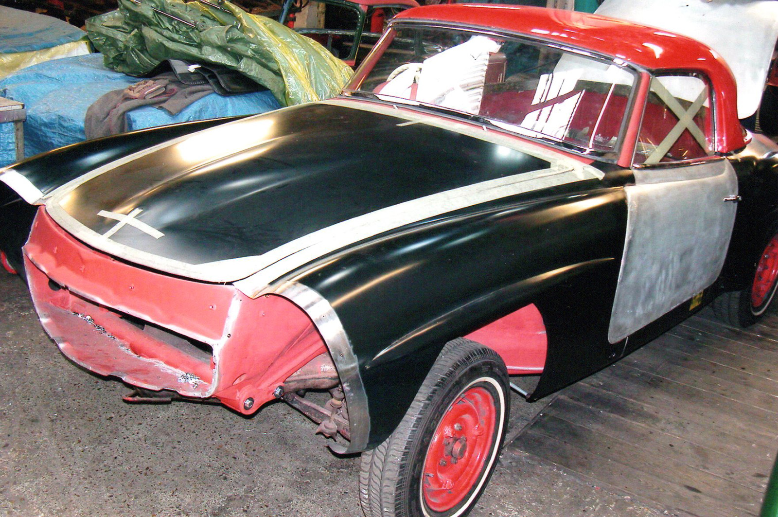 1961 Mercedes 190SL - Step 6