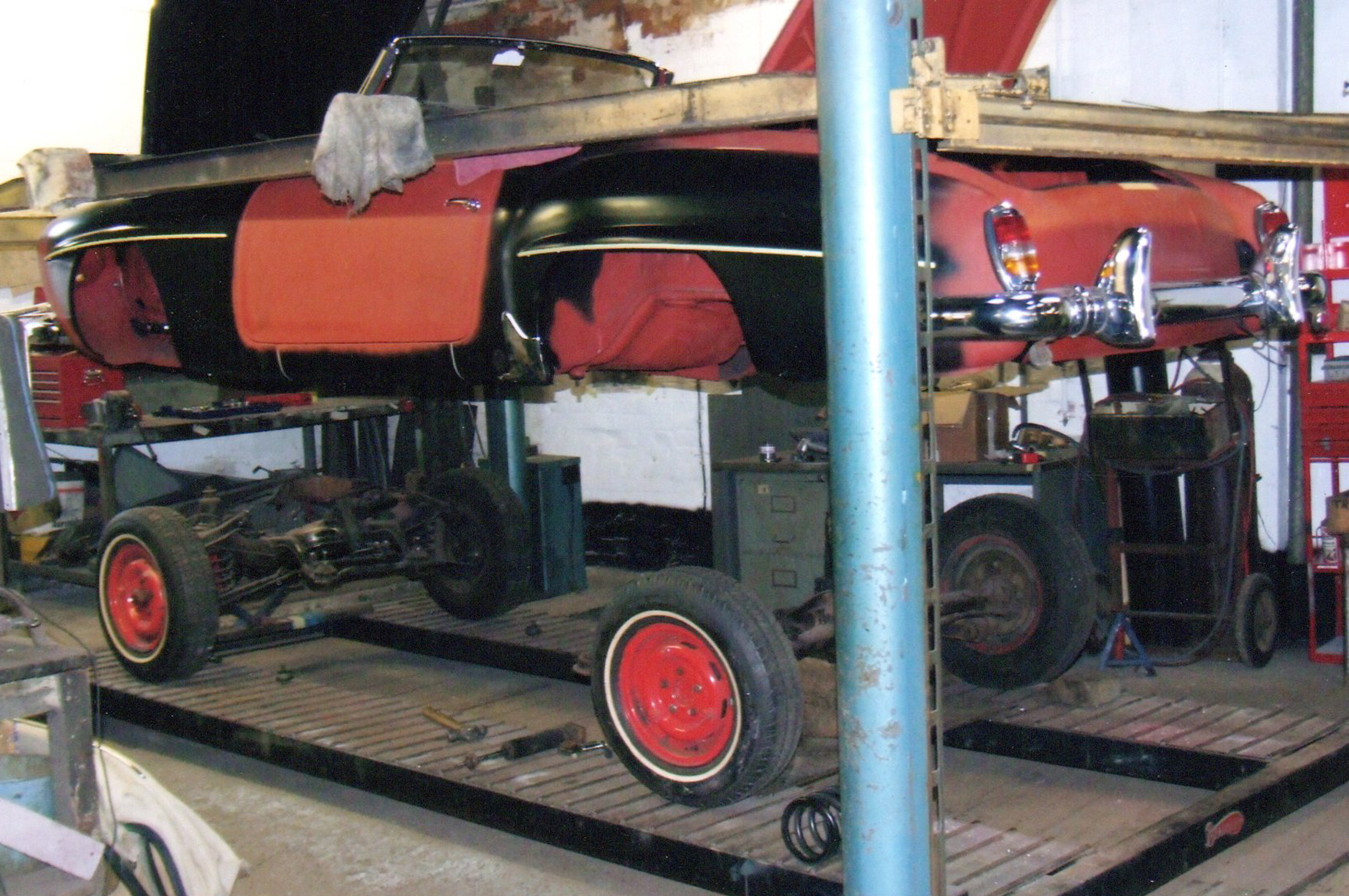 1961 Mercedes 190SL - Step 8