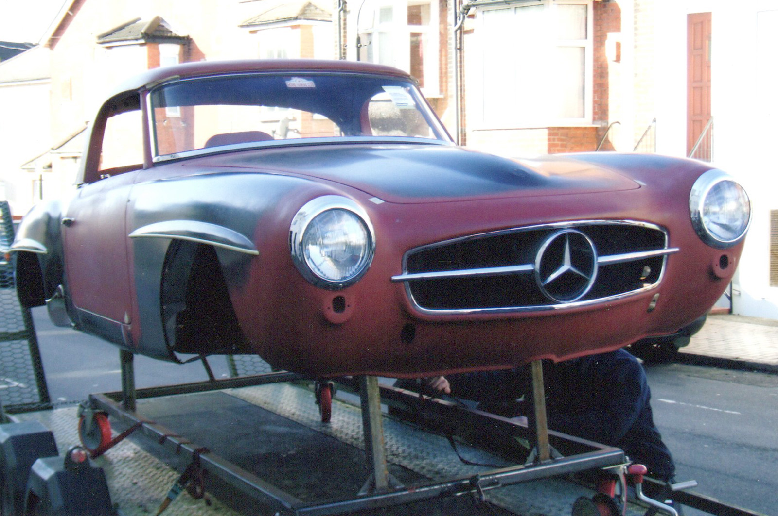 1961 Mercedes 190SL - Step 9