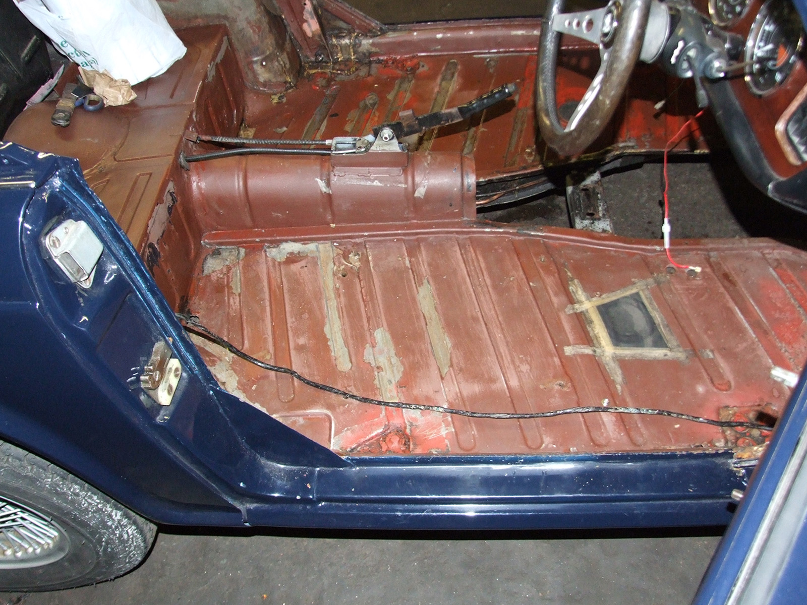 1967 Triumph TR4a - Step 1