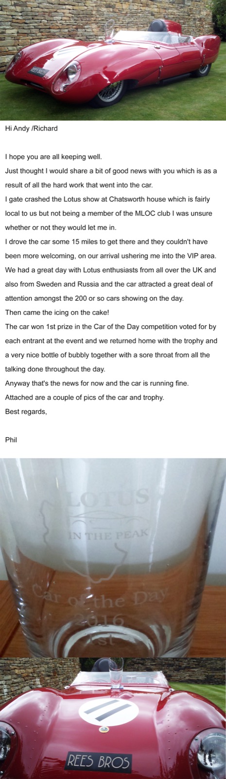 Lotus XI - 1st in Show